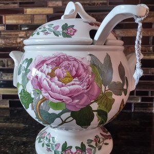 Portmeirion Botanic Garden Peony Soup Tureen